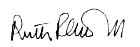 handtekening Ruth Rendell